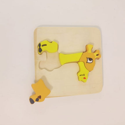 Wooden Chunky Puzzles - Tall Girafee - EKT2284