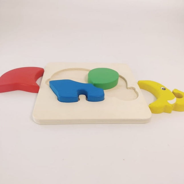 Wooden Chunky Puzzles - Elephant - EKT2285