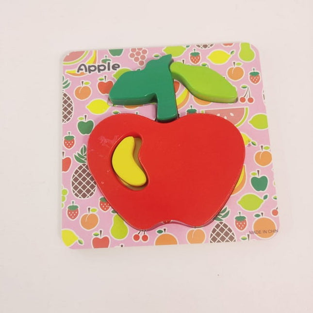 Wooden Chunky Puzzles - Apple - EKT2286