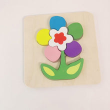 Load image into Gallery viewer, Wooden Chunky Puzzles - Flower - EKT2288

