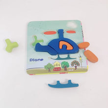 Load image into Gallery viewer, Wooden Chunky Puzzles - Plane - EKT2289
