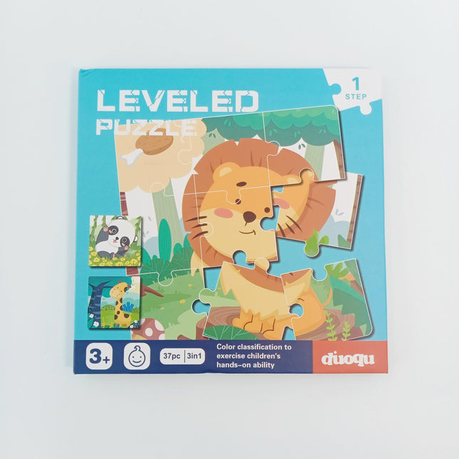 Wooden Leveled puzzle - L1 - EKT2308