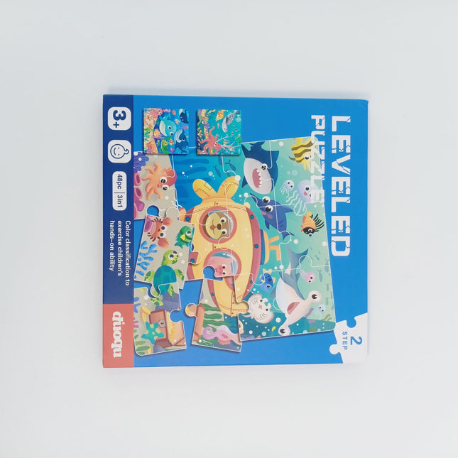 Wooden Leveled puzzle - L2 - EKT2309