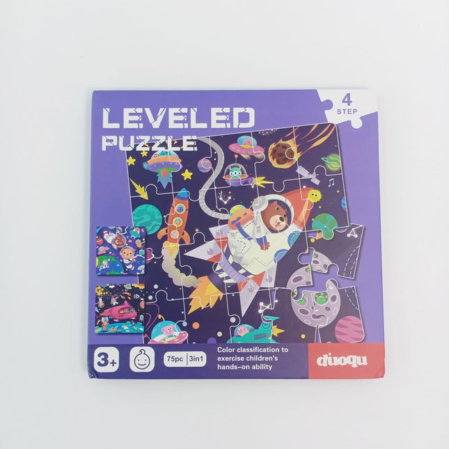 Wooden Leveled puzzle - L4 - EKT2311