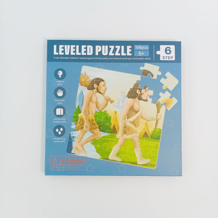 Wooden Leveled puzzle - L6 - EKT2313