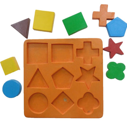 Wooden Size and Shape Sorter Educational toy - EKW0085