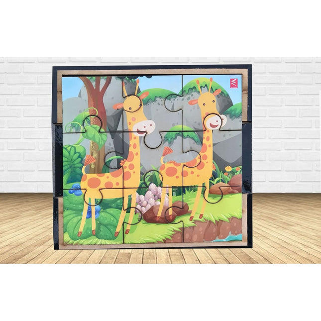 Wooden Jigsaw Puzzle â€“ 6*6 inch â€“ Deer Shape