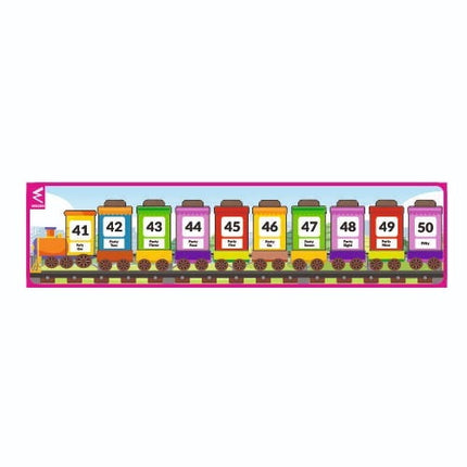 Train Sequencing Puzzle 31-50 Number Set of 3 - EKW0154
