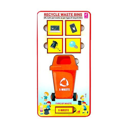 Recycle Bin and garbage matching puzzle - EKW0167