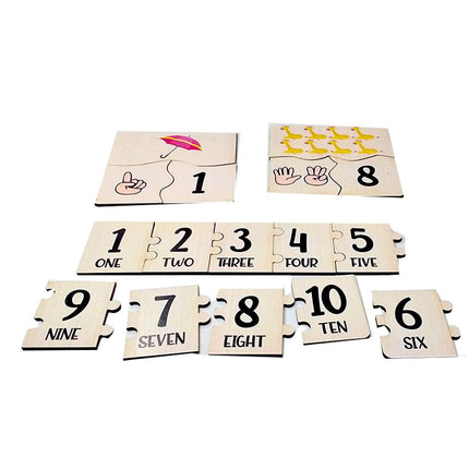 Numbers Matching Puzzle - EKW0168