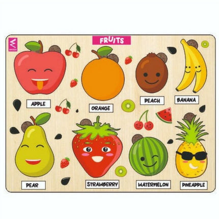 Extrokids matching fruit-puzzle