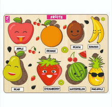 Load image into Gallery viewer, Extrokids matching fruit-puzzle
