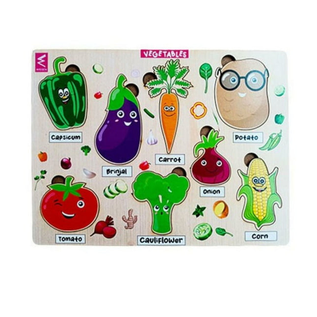 Extrokids matching vegetable-puzzle