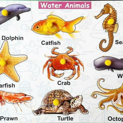 Extrokids sea animal learning- puzzle board