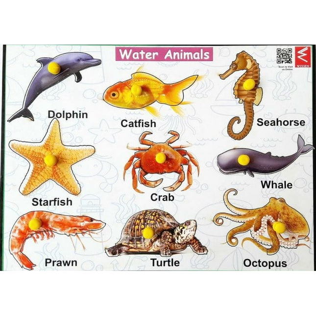 Extrokids sea animal learning- puzzle board