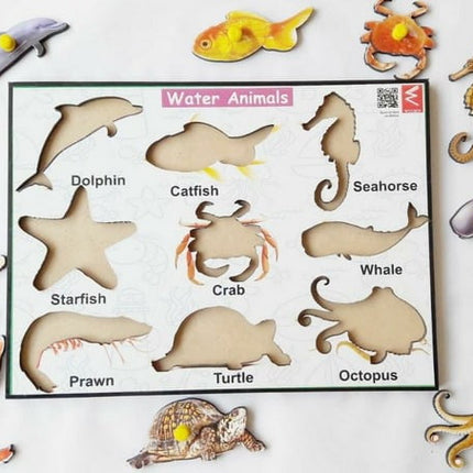 Extrokids sea animal learning- puzzle board
