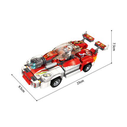 Speed Blazer Building Blocks for Kids 6 to 12 Years (498 pcs) 3301 (Multicolor)