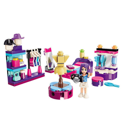 Doris’s Bedroom Building Blocks Toys for Girls 6+ (126 Pieces) (Multicolor)