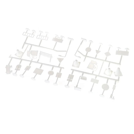 Signal Signs - Miniatures - White Color - EKT1122