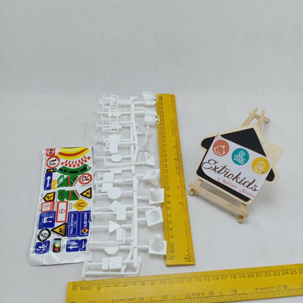 Signal Signs - Miniatures - White Color - EKT1122