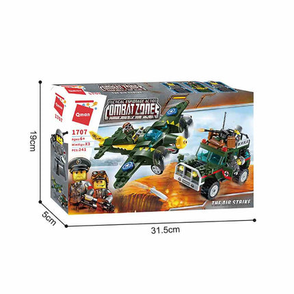 The Air Strike Building Blocks for Kids 6 to 12 Years (241 pcs)