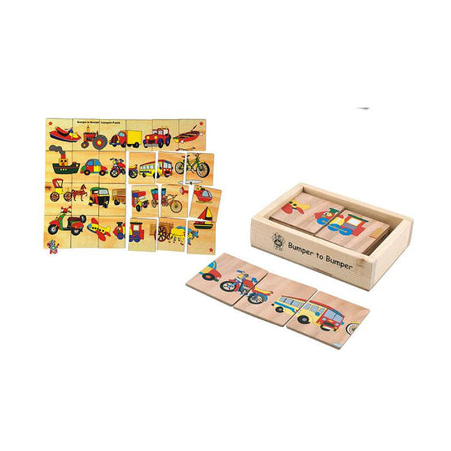 Bumper to Bumper Transport Floor Puzzle
