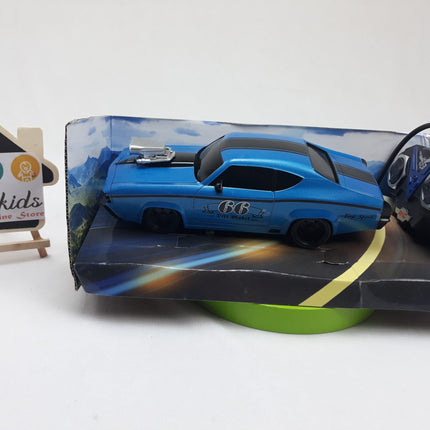 Fast n Furious Car - Remote Control Car - Blue - EKT0563