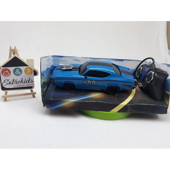 Fast n Furious Car - Remote Control Car - Blue - EKT0563