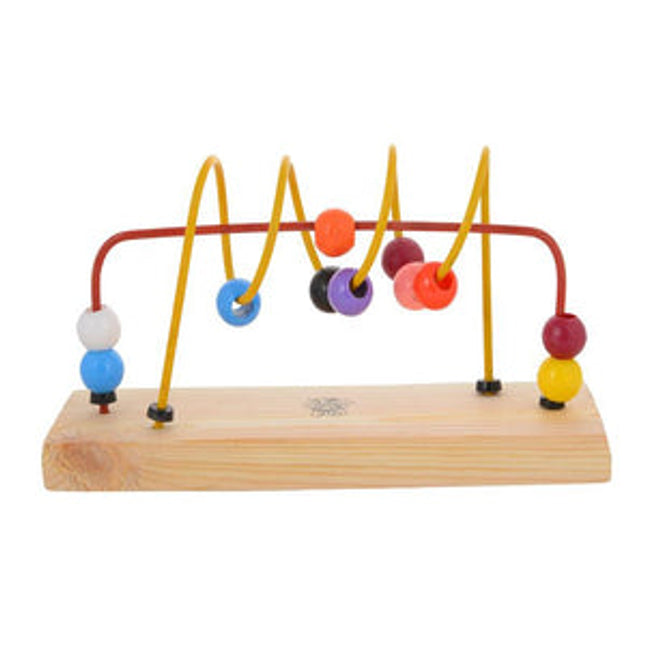 Bead Shuttle Spiral + Straight Line