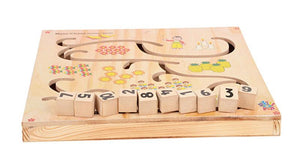 Maze Chase Number Game