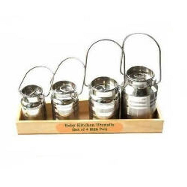 Baby Kitchen Utensils (Set Of 4 Milk Pot)