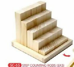 STEP COUNTING RODS (5X5)