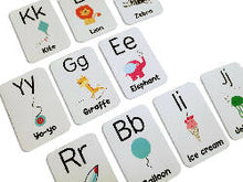 Load image into Gallery viewer, Alphabet Flashcards with activity- Pack of 26
