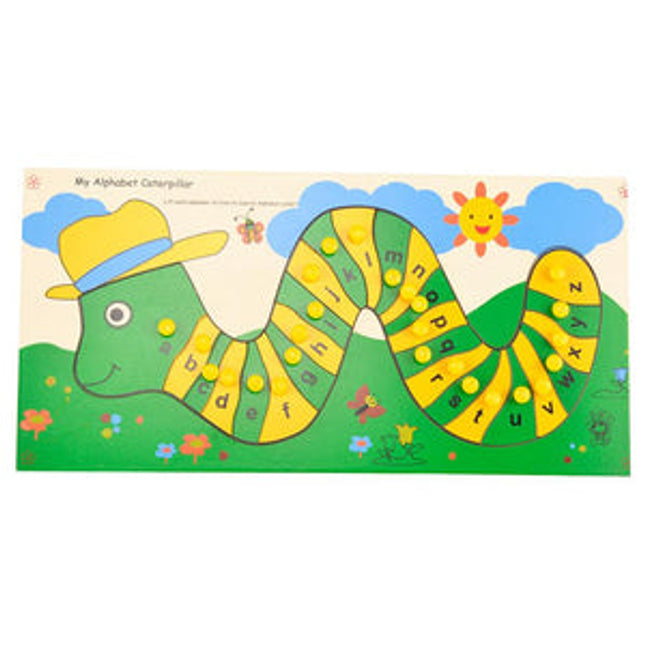 My Alphabet Caterpillar Lower and Capital Alphabets