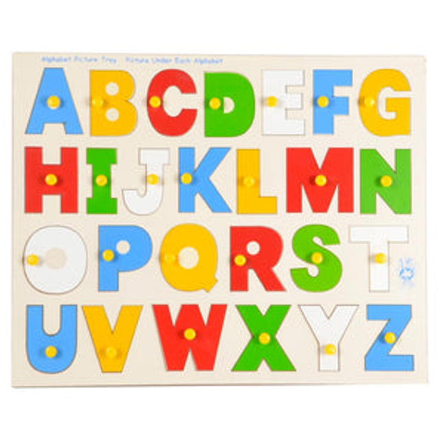 Alphabet Picture Tray (With Knobs)