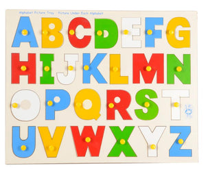 Alphabet Picture Tray (With Knobs)