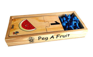 Peg A Fruit (A Number Game)