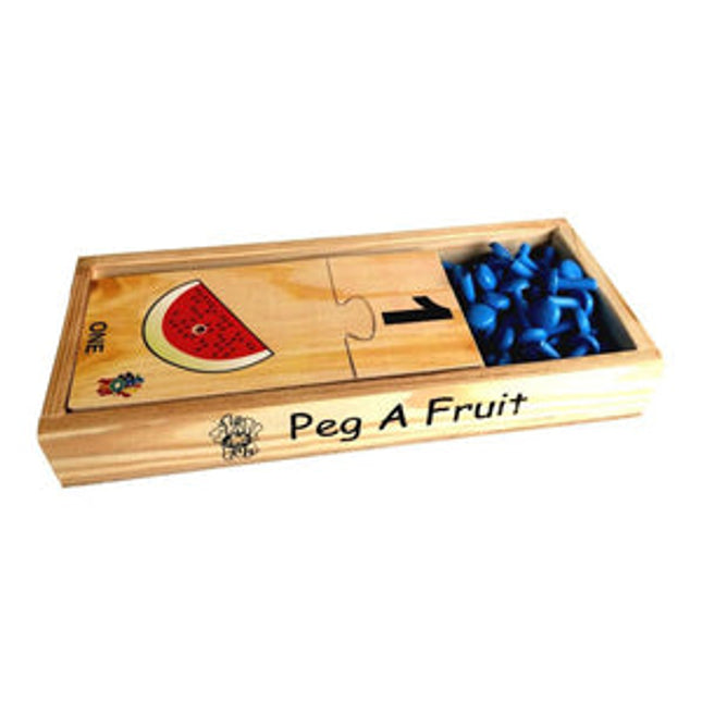 Peg A Fruit (A Number Game)