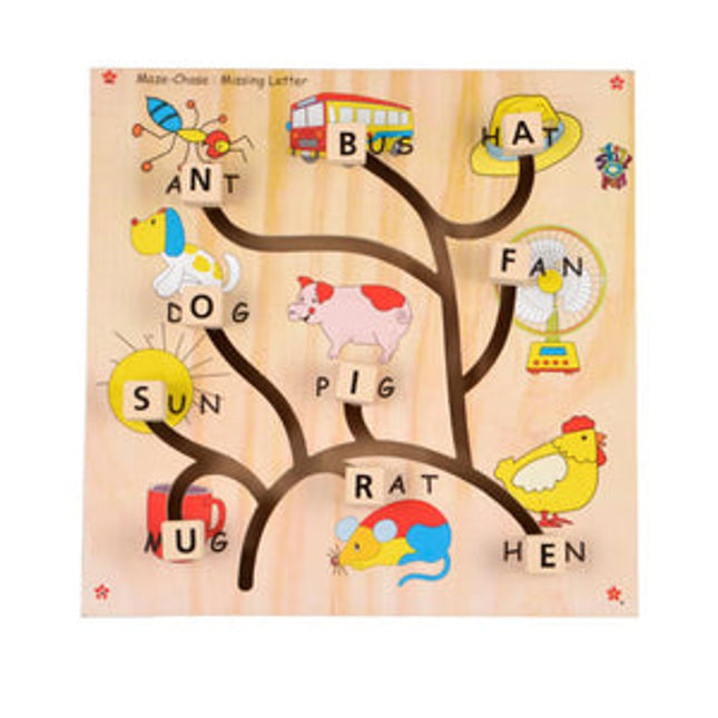 Maze Chase Missing Letter