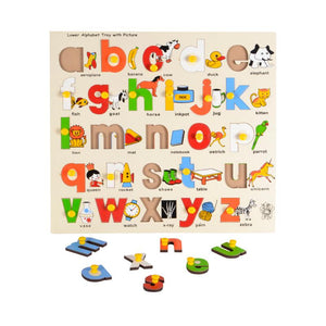 Lower Alphabet Tray With Picture (With Knobs)