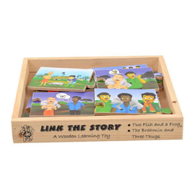 Link The Story Two Fish And a Frog