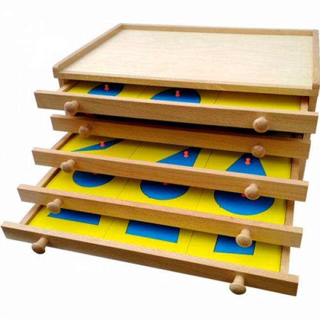 MONTESSORI GEOMETRIC CABINET