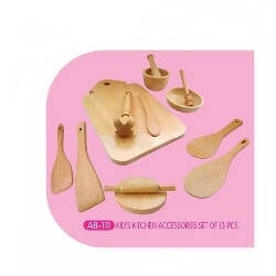 KID'S KITCHEN ACCERISSORIES SET OF 13 PCS.