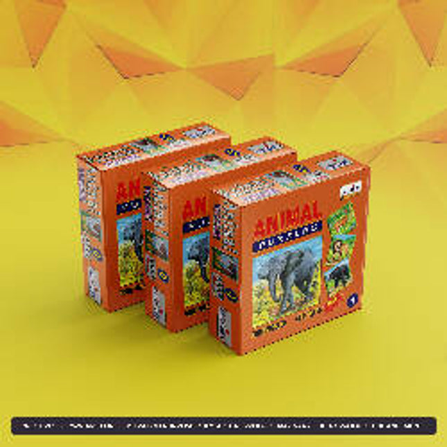 Animal Puzzle No. 1 (4 to 10 Pieces)