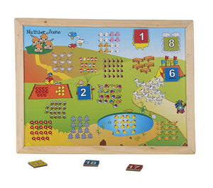 Magnetic Twin Play Tray Number Scene (120)