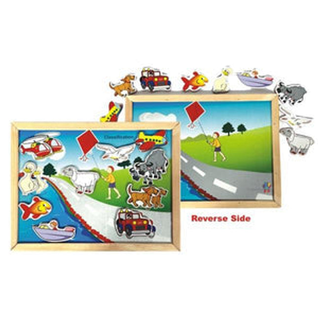 Magnetic Twin Play Tray Classification Game