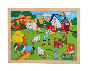 Magnetic Twin Play Tray Bright & Sunny Day