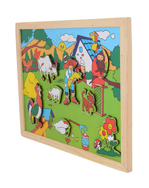 Magnetic Twin Play Tray Bright & Sunny Day