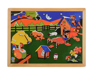 Magnetic Twin Play Tray A Cool Summer Night