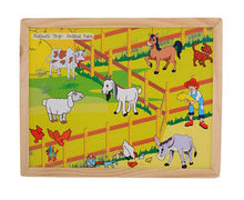 Load image into Gallery viewer, Magnetic Twin Play Tray Animal Barn
